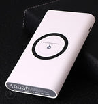 3-in-1 Wireless Power Bank 10000mAh — Qi Wireless Charging with USB Output