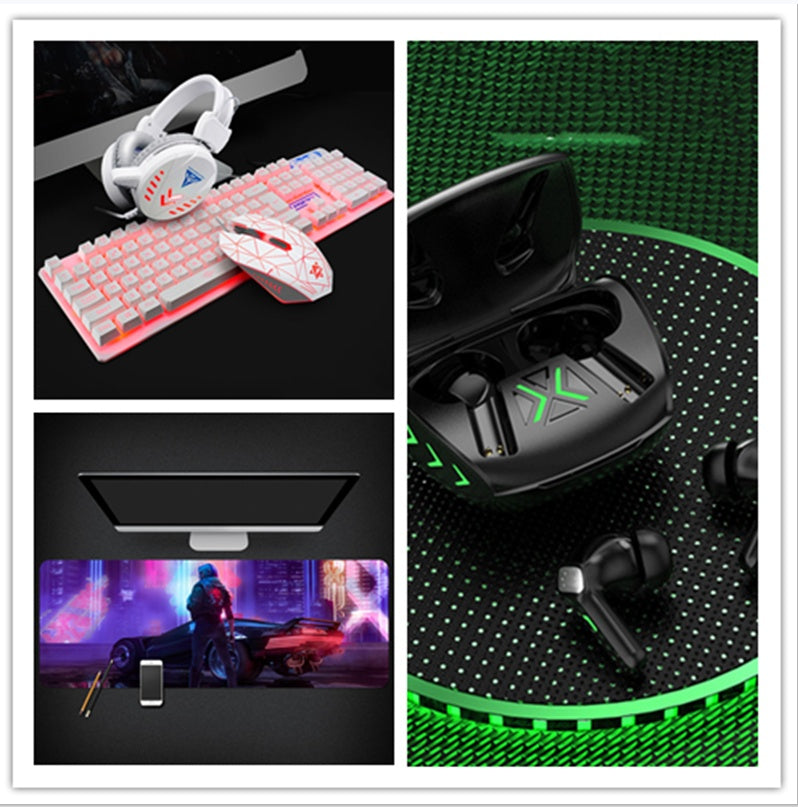 Gaming Bluetooth Earbuds 5.1 — Zero Latency NFC 120Hr Multipoint 15m Range