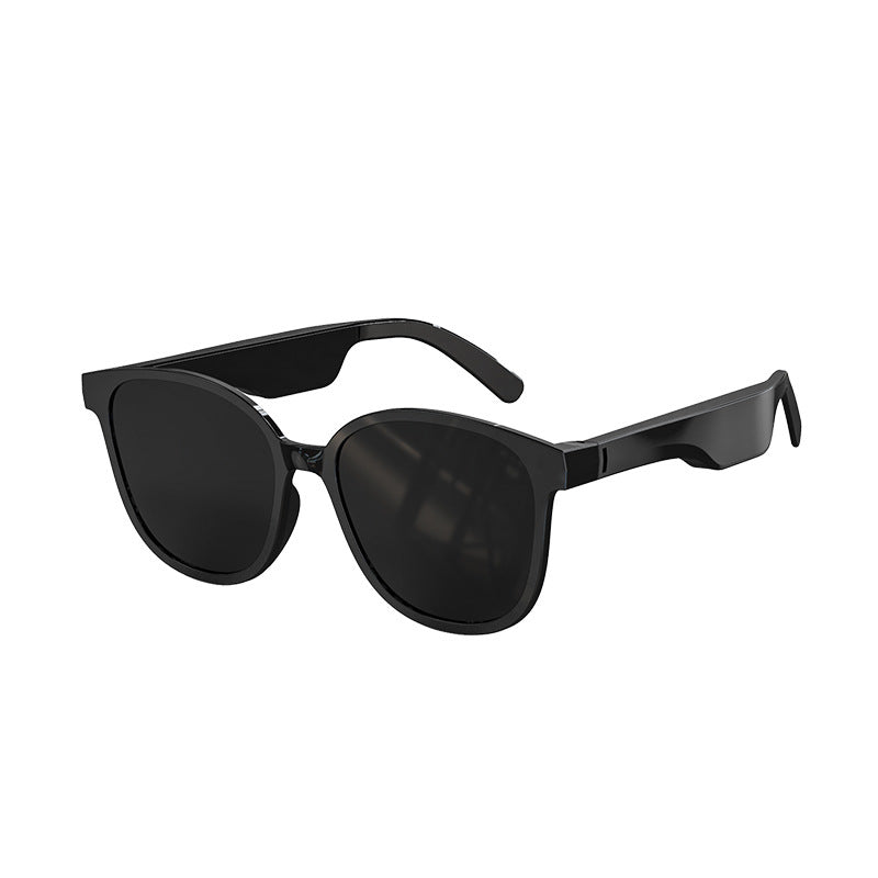Bluetooth Sports Sunglasses — Open-Ear Wireless Audio 6-8Hr Waterproof Bluetooth 5.0