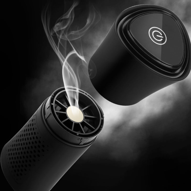 Car Air Purifier with Dual Negative Ion — USB 5V Compact Desktop Purifier