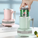 Mini Electric Cooling Cup — Semiconductor Quick-Chill Aluminium Drink Cooler