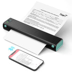 Imprimante thermique portable Bluetooth Phomemo M08F A4 — Imprimante de bureau mobile sans fil