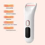 Electric Heated Eyelash Curler with Digital Display — USB Rechargeable 200mAh