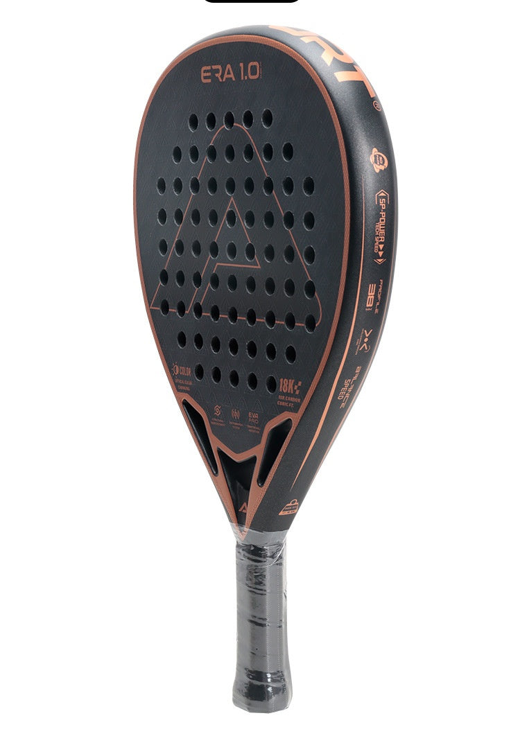 AMASPORT ERA 1.0 Carbon Fibre Padel Racket — 18K Professional Padel Bat