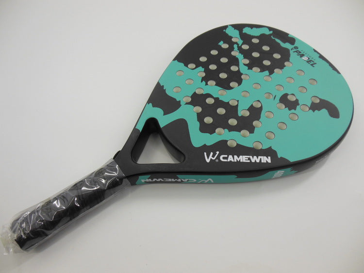 Carbon Fibre Beach Tennis Racket with EVA Core — 46cm Padel Beach Bat