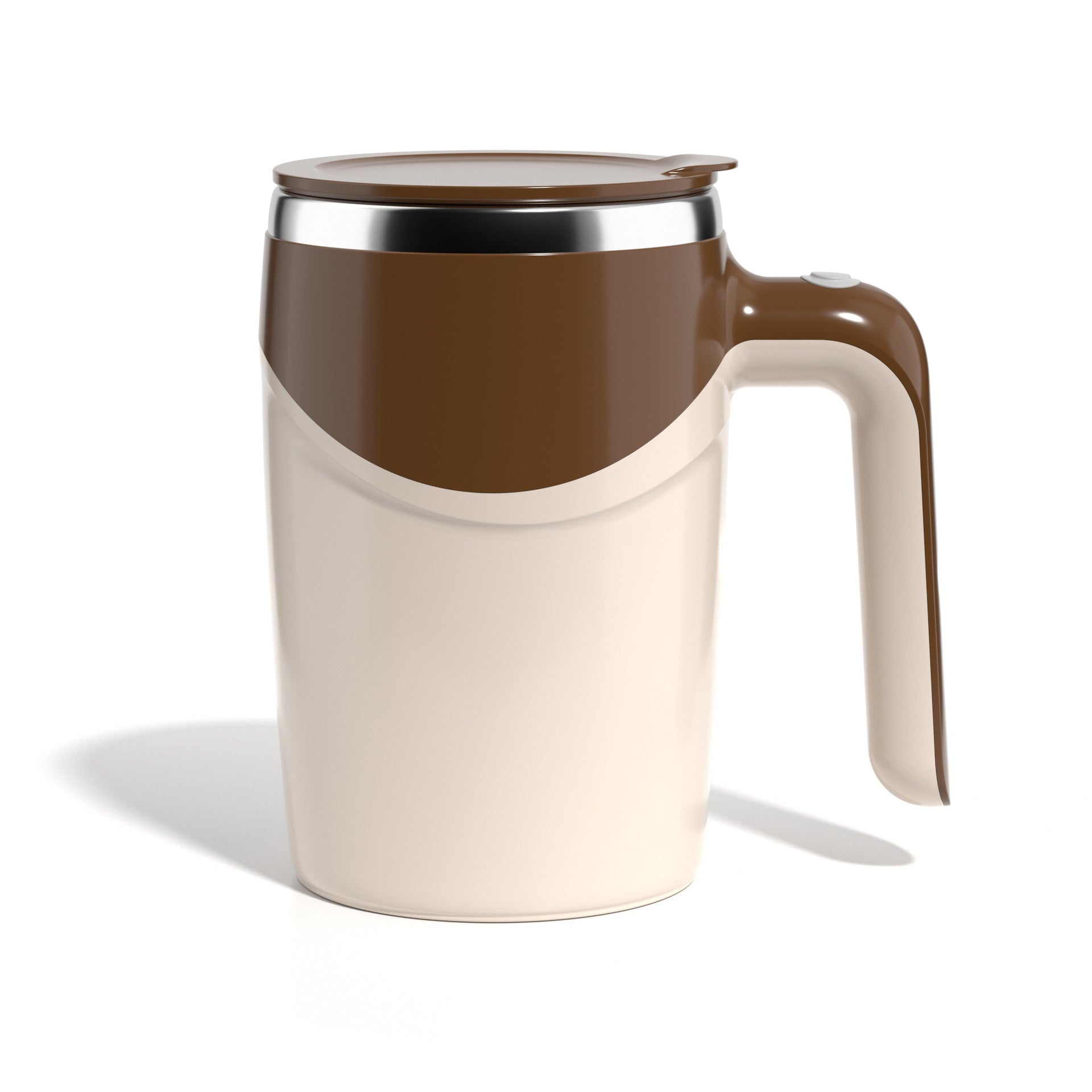 Self-Stirring Magnetic Travel Mug — 304 Stainless Steel USB Rechargeable Cup