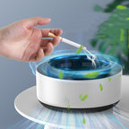 Smoke-Filtering Ashtray Air Purifier — Negative Ion Odour Removal with Aromatherapy