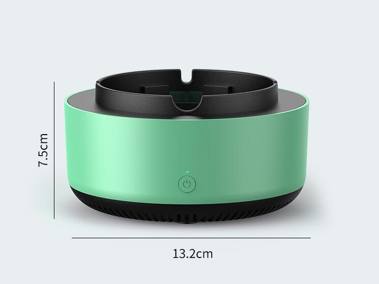 Smoke-Filtering Ashtray Air Purifier — Negative Ion Odour Removal with Aromatherapy