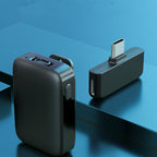 Microphone Lavalier sans fil — Double cœur, suppression du bruit, batterie 8-12 h, USB-C et Lightning