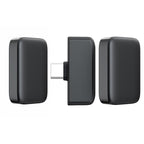 Microphone Lavalier sans fil — Double cœur, suppression du bruit, batterie 8-12 h, USB-C et Lightning