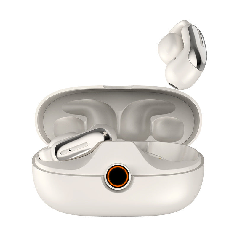 DX09 Clip-On Open-Ear Headphones — Waterproof Bone Conduction Sports Earphones