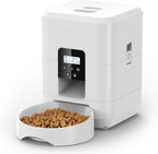 Smart Automatic Cat Feeder with WiFi & Timer — Quantitative Pet Food Dispenser