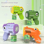Electric Bubble Machine Gun for Kids — Handheld Automatic Bubble Blower Toy