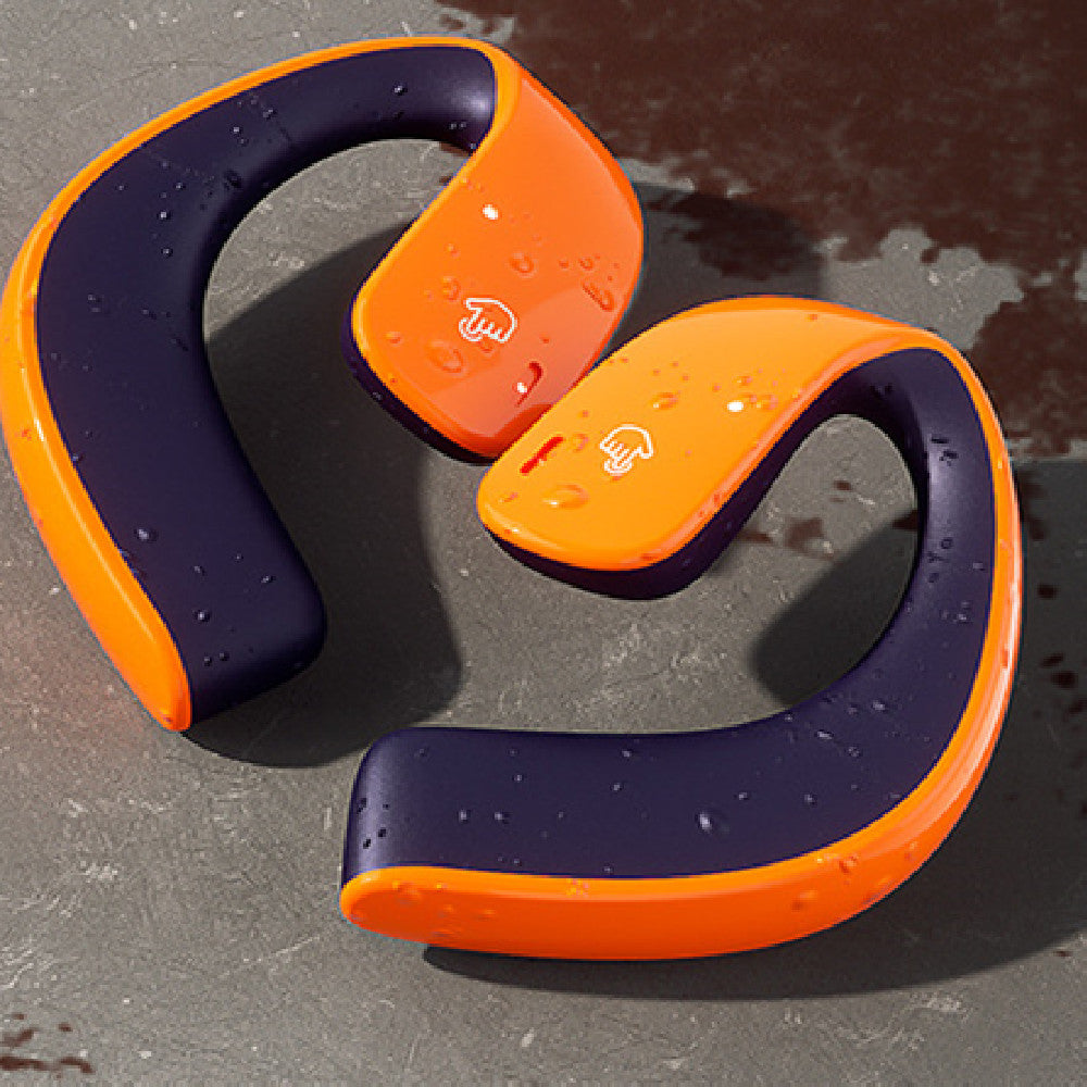 Bone Conduction Bluetooth Headphones — Open-Ear Sports Headset 24Hr Battery