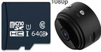 A9 Mini WiFi Security Camera 1080P — Night Vision 70min Battery TF Card