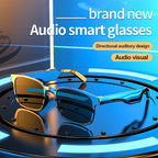 Bluetooth Sports Sunglasses — Open-Ear Wireless Audio 6-8Hr Waterproof Bluetooth 5.0