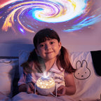 Galaxy Star Projector Night Light — Bedroom Projector with Colour Discs & Bluetooth