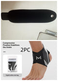 Compression Ankle Support Sleeve — Unisex Ankle Brace for Sports & Daily Wear