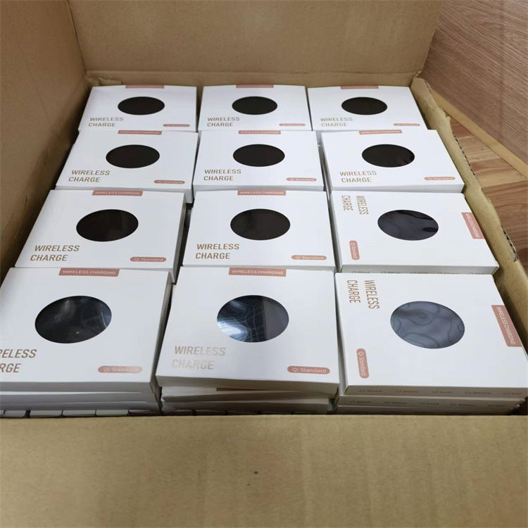 15W Wireless Charger with USB-C Cable — Fast Charging Pad for Smartphones