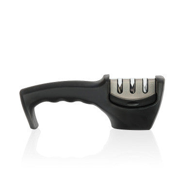 Diamond Tungsten Pull-Through Knife Sharpener — Stainless Steel Kitchen Tool