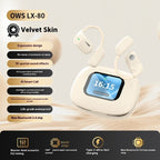 OWS earphones in Flowing Purple — colour variant product shot