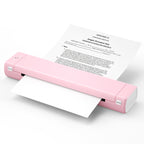 Imprimante thermique portable Bluetooth Phomemo M08F A4 — Imprimante de bureau mobile sans fil
