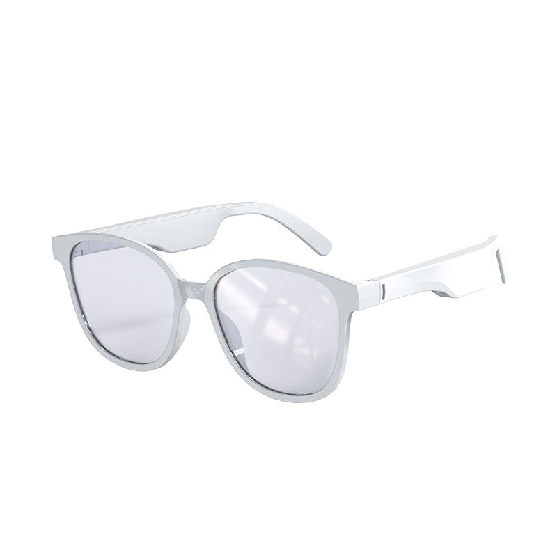 Bluetooth Sports Sunglasses — Open-Ear Wireless Audio 6-8Hr Waterproof Bluetooth 5.0