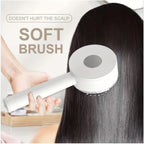 Self-Cleaning Hairbrush with 3D Air Cushion — Detangling Scalp Massage Brush