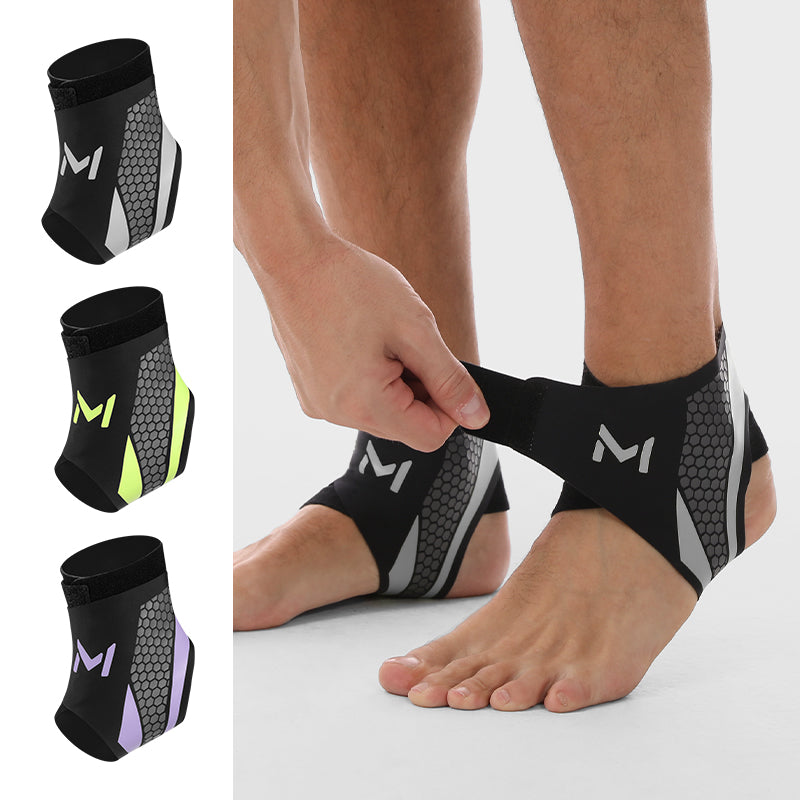 Compression Ankle Support Sleeve — Unisex Ankle Brace for Sports & Daily Wear