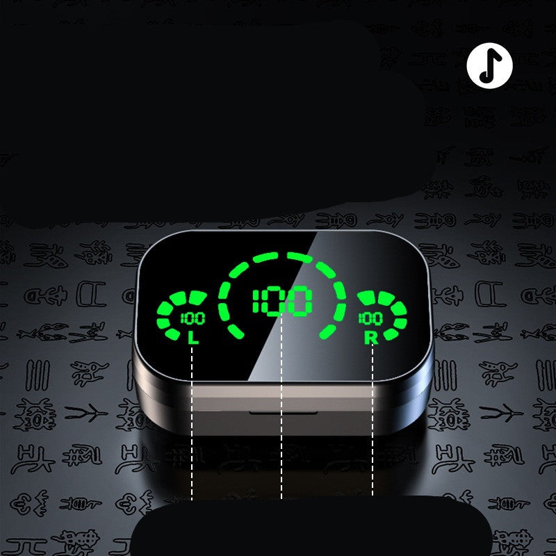 YD03 TWS Wireless Earbuds — Bluetooth 5.3 LED Display Breathing Light Graphene
