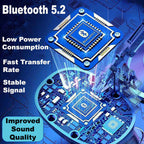 IPX7 Waterproof TWS Earbuds — Bluetooth 5.1 LED Display Touch Control Hi-Fi