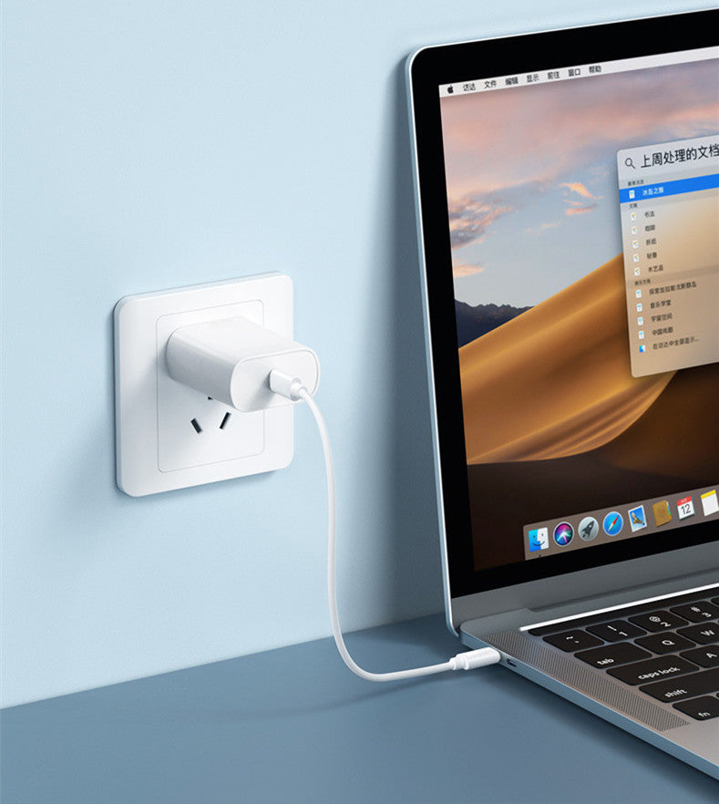 60W Multi-Function Charging Cable with Storage Box — USB-C Lightning Micro-USB