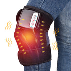 Infrared Heated Knee & Joint Massager Wrap — Vibration Therapy 3-Speed 12W