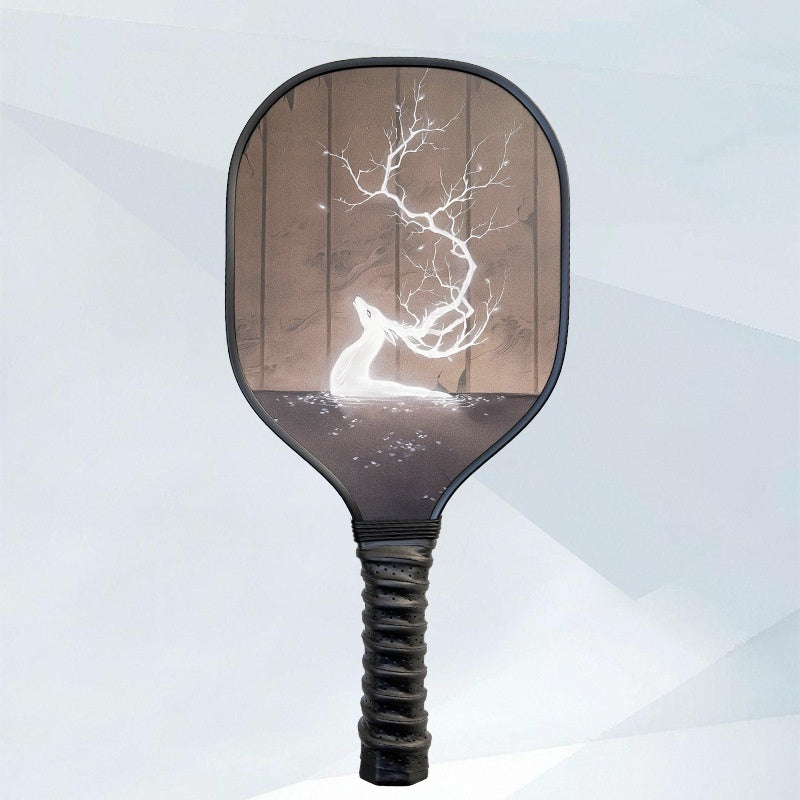 Professional Pickleball Paddle — Wooden Graphic Design 400×192mm