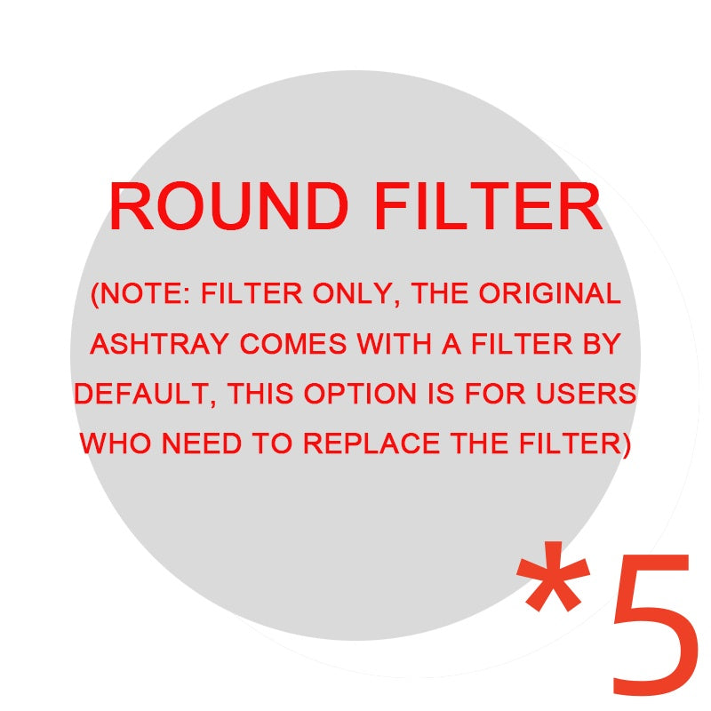Smoke-Filtering Ashtray Air Purifier — Negative Ion Odour Removal with Aromatherapy