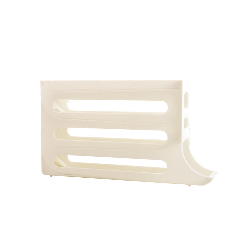 4-Layer Automatic Egg Roller Tray — 30-Egg Refrigerator Organiser 4 Colours