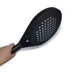 Carbon Fibre Padel Racket — Round Head Professional Bat 460×260mm