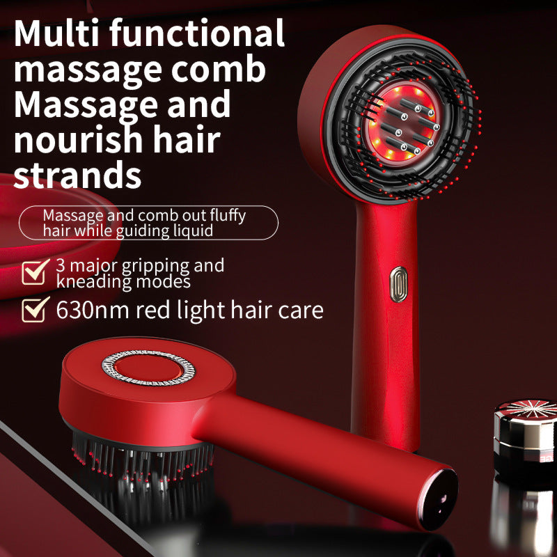 Electric Scalp Massager with Liquid Guide — Hair Growth & Scalp Care Device