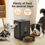 Smart Automatic Cat Feeder with WiFi & Timer — Quantitative Pet Food Dispenser