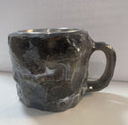 Mineral Crystal Effect Resin Coffee Mug 400ml — Decorative Handle Cup Gift
