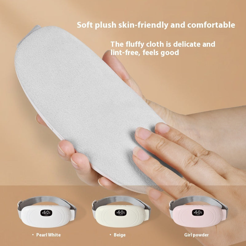 Electric Heated Waist & Abdomen Belt — USB Rechargeable Heat Therapy Wrap