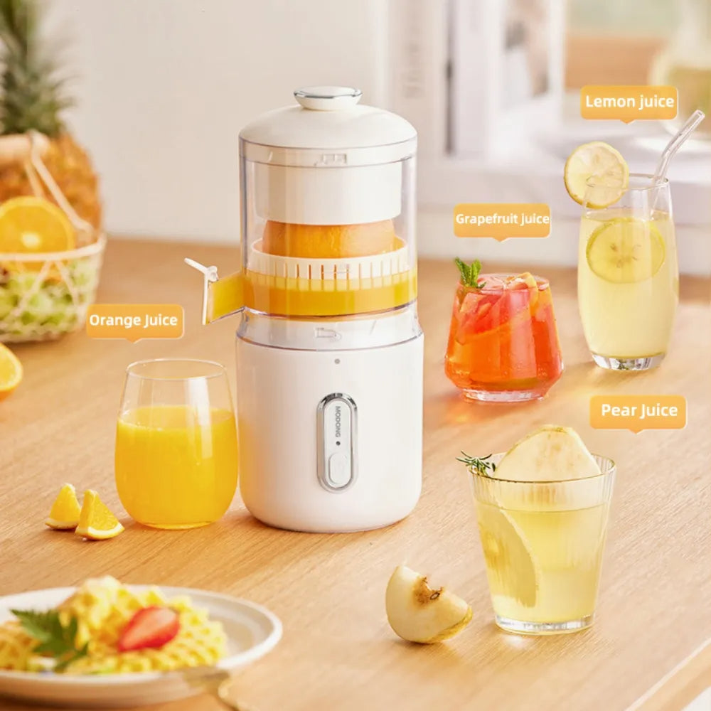 Wireless Electric Orange & Citrus Juicer — USB-C Rechargeable 150ml Portable Squeezer