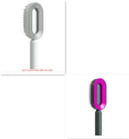Self-Cleaning Hairbrush with 3D Air Cushion — Detangling Scalp Massage Brush