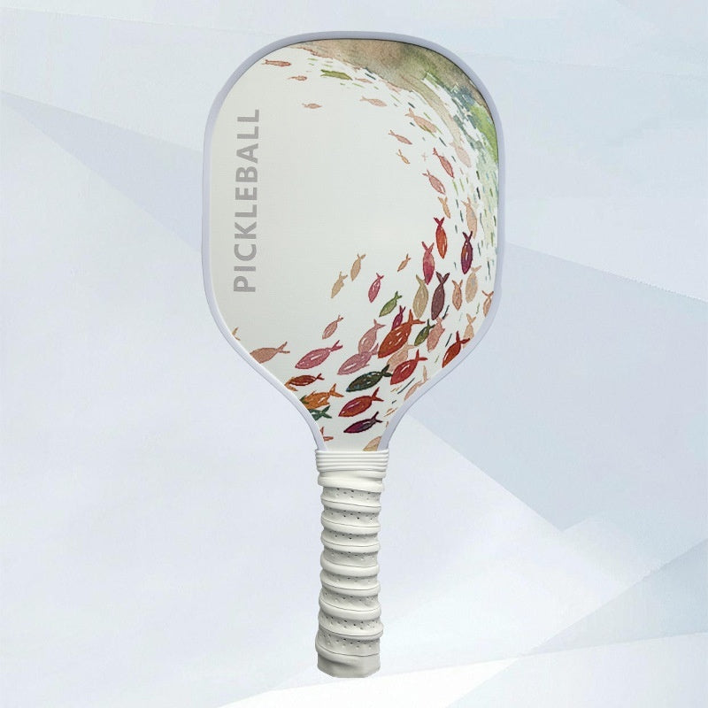 Professional Pickleball Paddle — Wooden Graphic Design 400×192mm