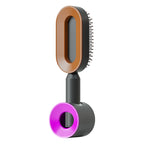 Self-Cleaning Hairbrush with 3D Air Cushion — Detangling Scalp Massage Brush